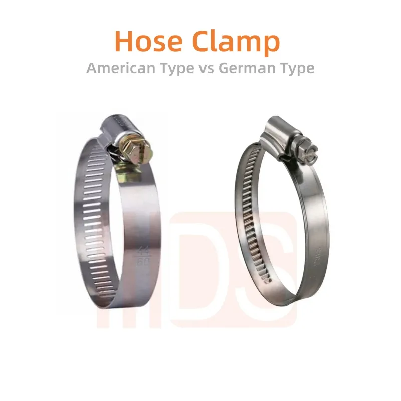 The Difference between American Hose Clamp and German Hose Clamp