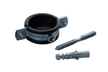 4 Inch Stainless Steel Heavy Duty Epdm Rubber Pipe Clamp DS