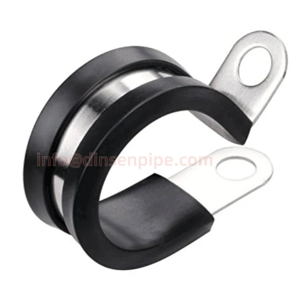 Rubber Insulated Steel Clamps