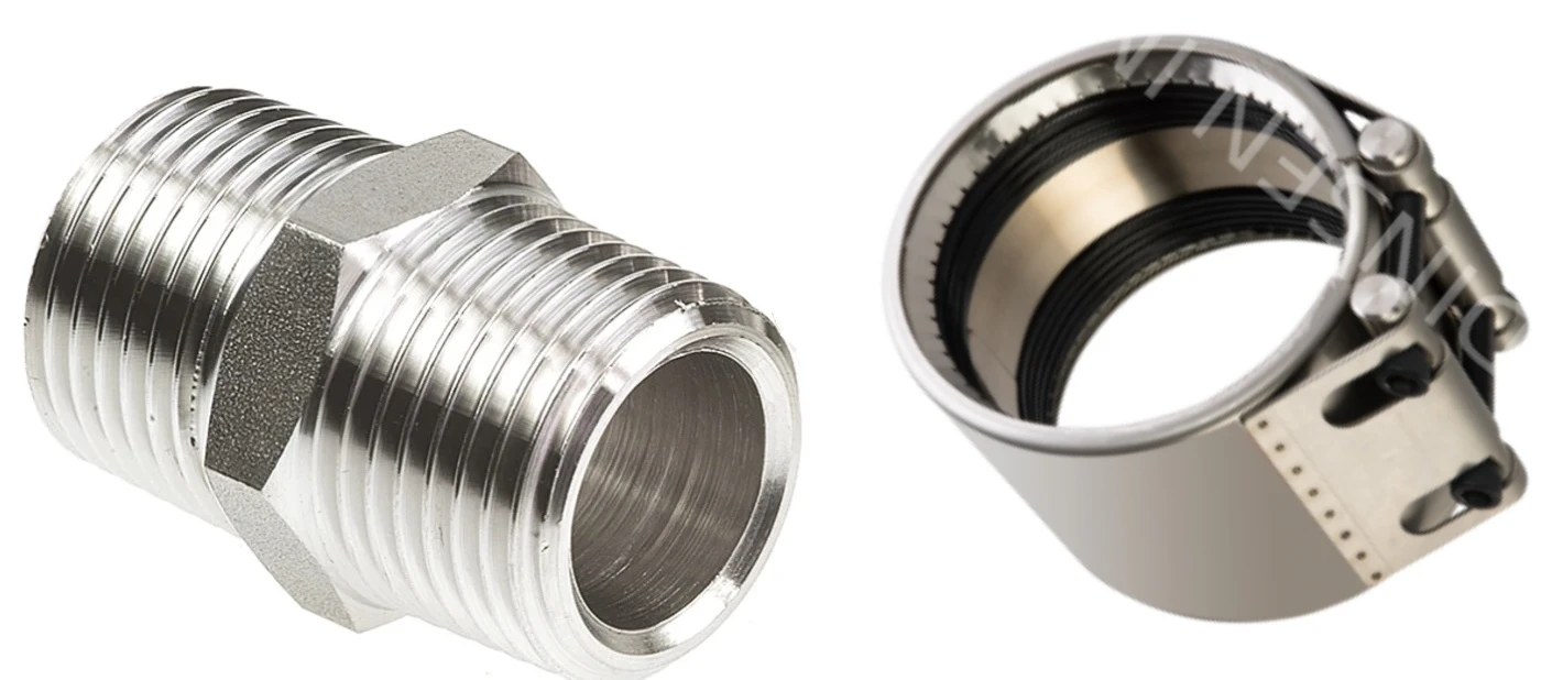 What is the Difference between Stainless Steel Pipe Coupling and Malleable Iron Union?