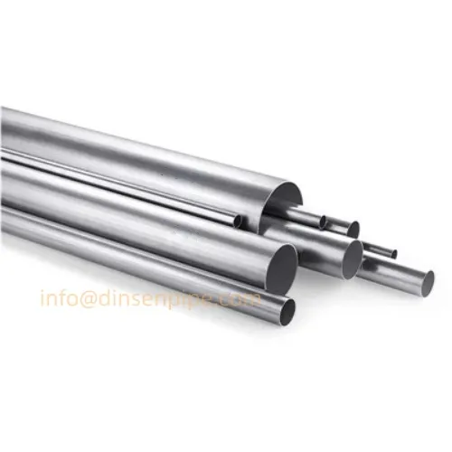 stainless steel welded round thin wall pipes
