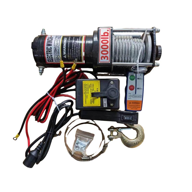 Electric winch with wireless remote control