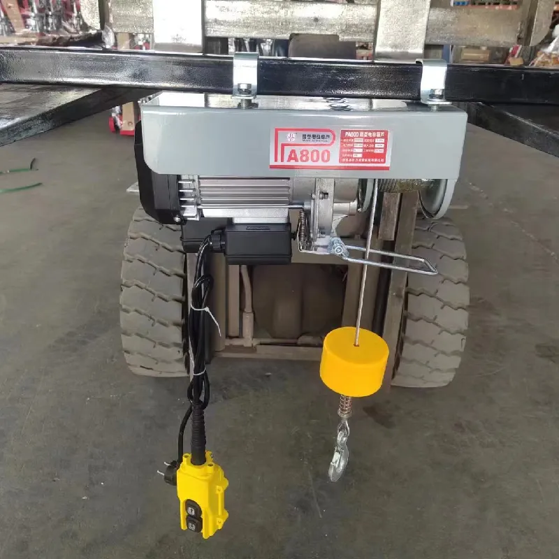 Top-rated power hoist for lifting heavy loads efficiently and safely in tight spaces.