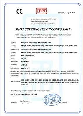 Quality Chain Hoists Available for Purchase at Competitive Prices Online