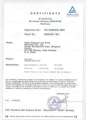 Hand-operated pallet truck for efficient material handling and transportation solutions