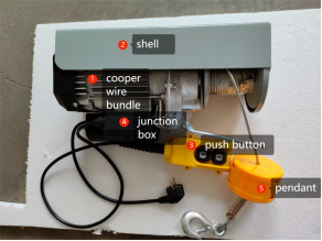 small electric winch 12v
