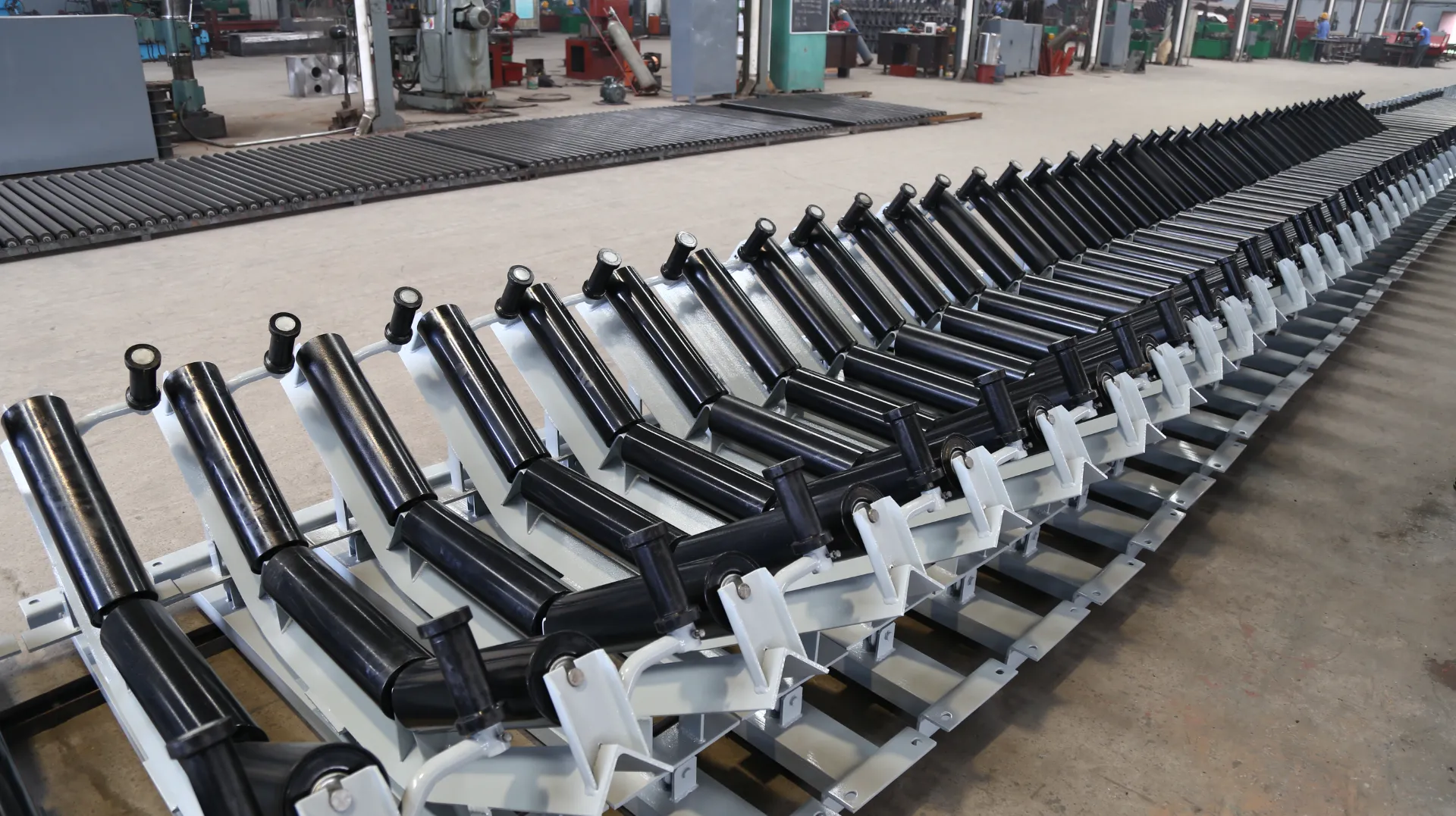 Small Idler Rollers for Industrial Conveyors