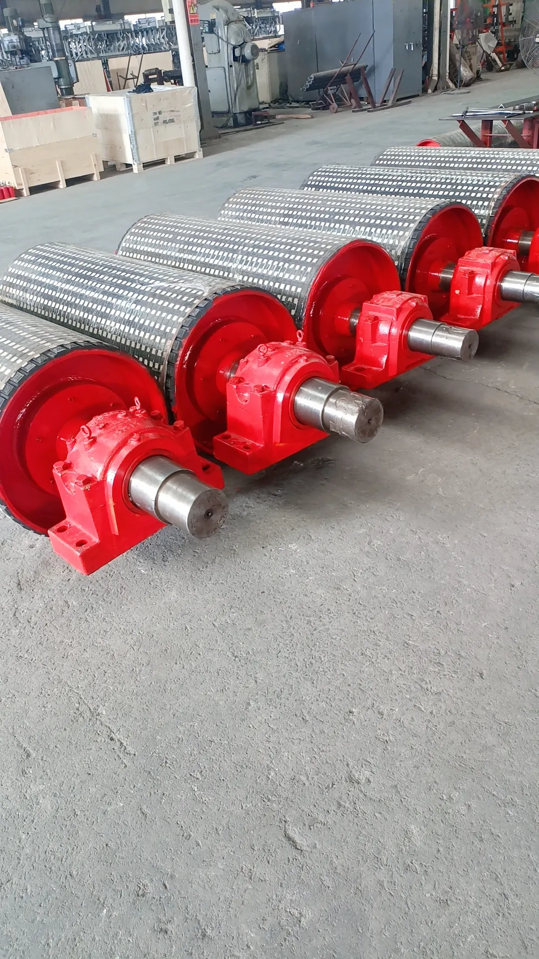 Revolutionizing Conveyor Reliability with Advanced Rubber Lagging Pulleys