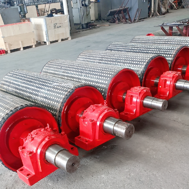 belt drive with idler pulley