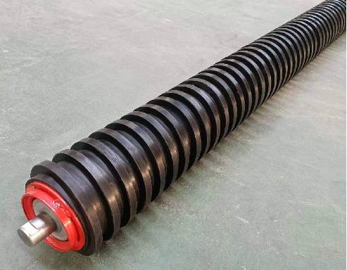 self cleaning tail pulley