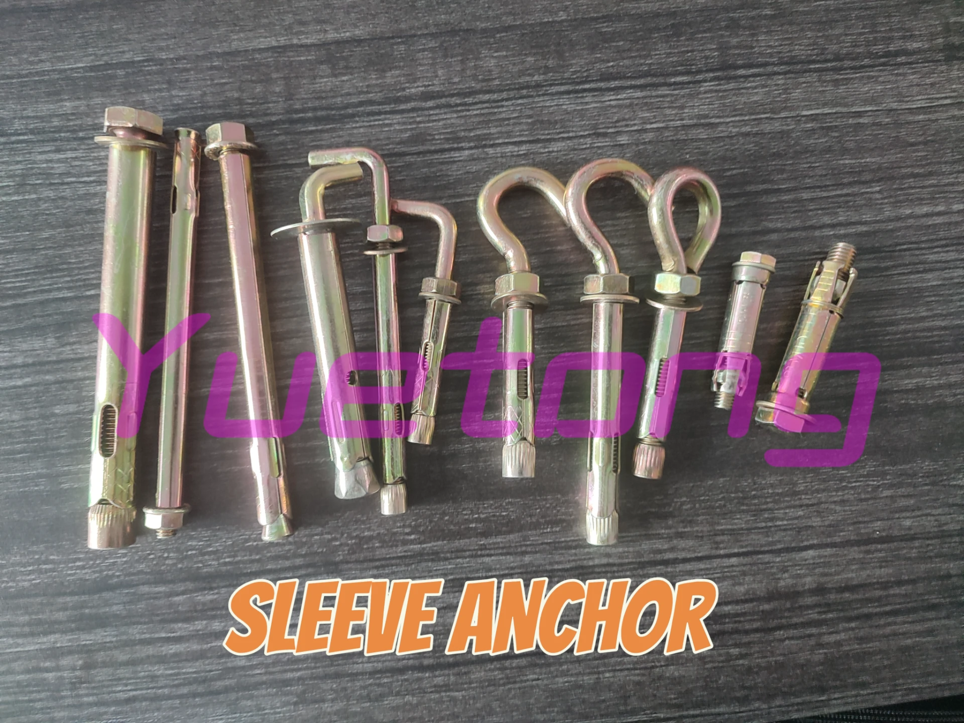 hex nut with lock washer