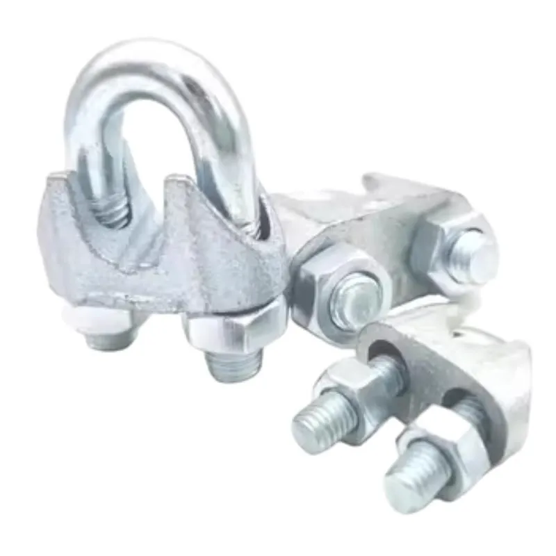 DIN741 Rigging Hardware Lifting Malleable Cast Steel Wire Rope Clamp