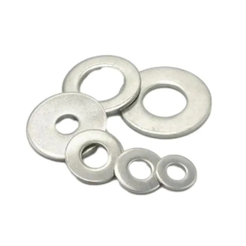 Factory Price Carbon Steel DIN125 White Zinc Plated Grade 4.8 Flat Washer