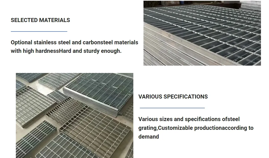 Heavy Duty Stainless Steel Grating for Sturdy Inspection Stairs