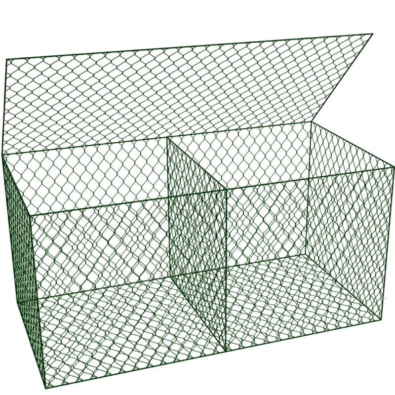 Zhongtai  PVC Coated Gabion Mesh Basket
