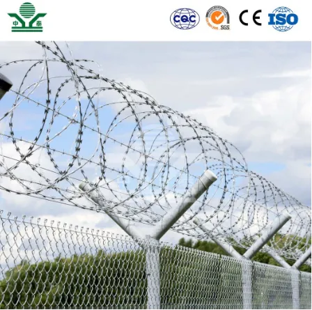 Stainless Steel Razor Barbed Wire China Suppliers 4m 10m 15 - 20m Length Barbed Wire Razor Wire Used for Anti Climb Security Fencing