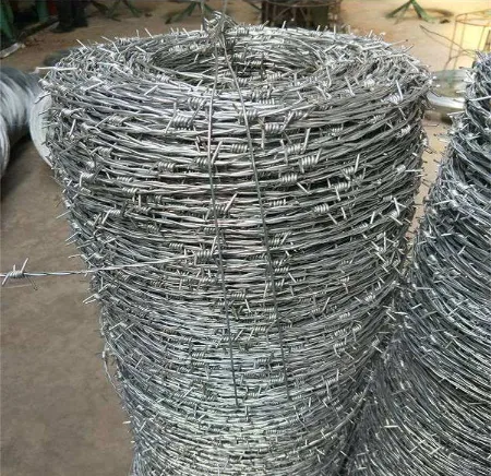 High Tensile Strength Lowa Hot Dipped Galvanized Barbed Wire Coil