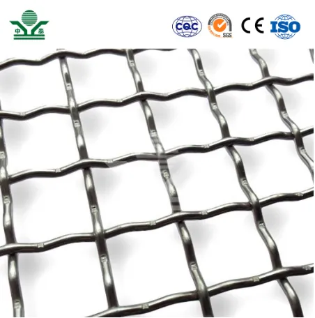 Zhongtai Stainless Steel 316 Crimped Wire Mesh China Manufacturing 3mm 0.3mm 1mm 1.5mm Aperture Crimped Knitted Wire Mesh