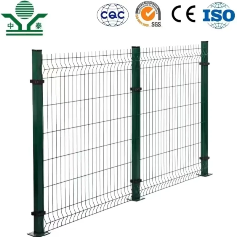 Zhongtai Galvanized/PVC Coated 3D Welded Wire Mesh Fence