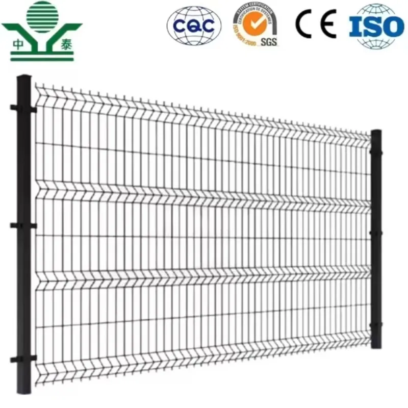 Zhongtai High-Quality 3D Bending Security Welded Mesh Fence