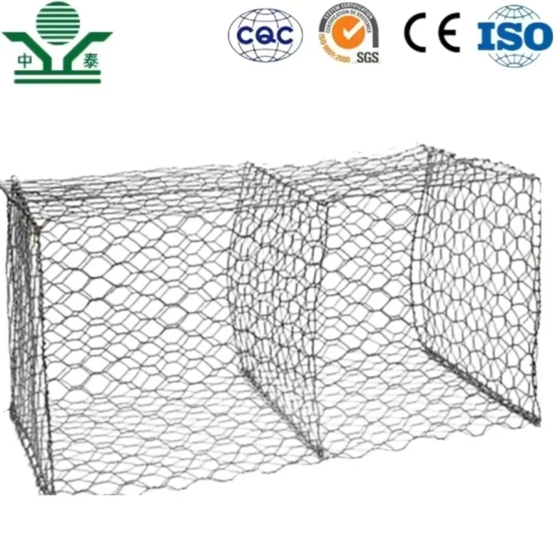 High Quality 2X1X0.5 Gabion Wall Baskets Stone Cages/Galvanized Gabion Box