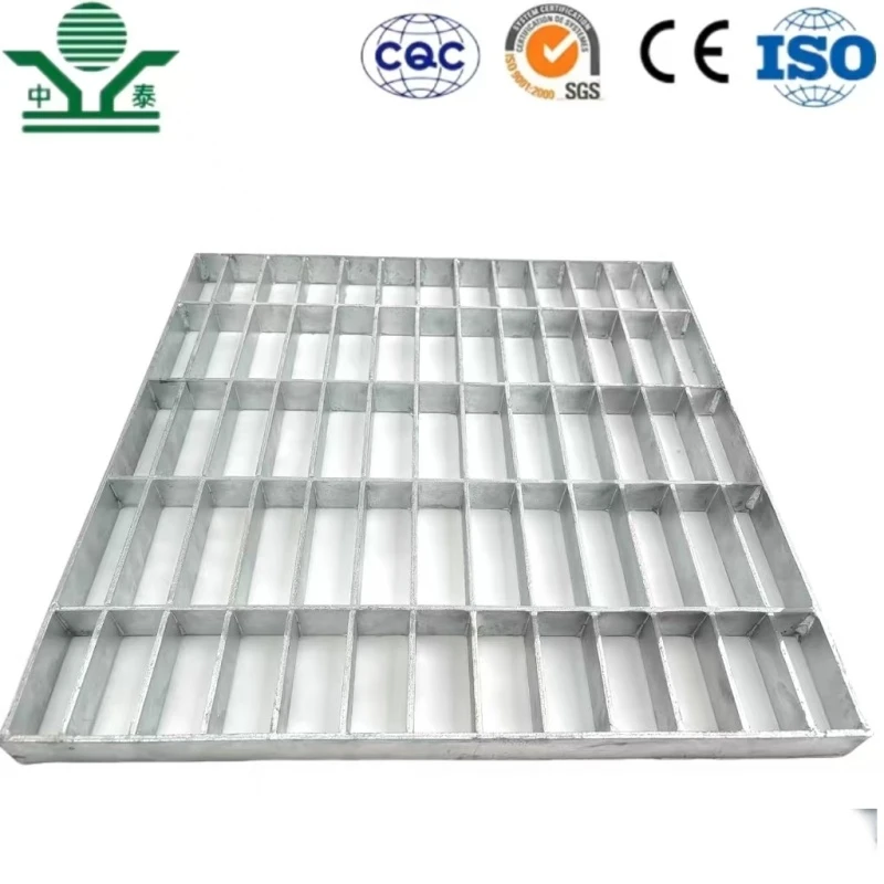 Zhongtai 30*100mm Pitch Hot DIP Galvanized Steel Grating for Industry