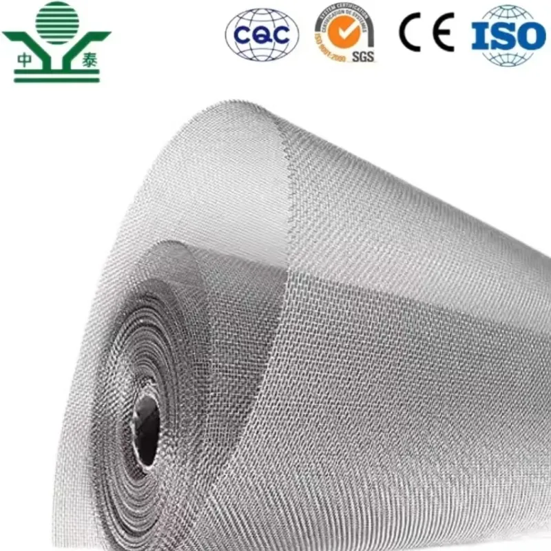 Zhongtai 60/100 Mesh 304 SS Woven Wire Mesh for Filtration