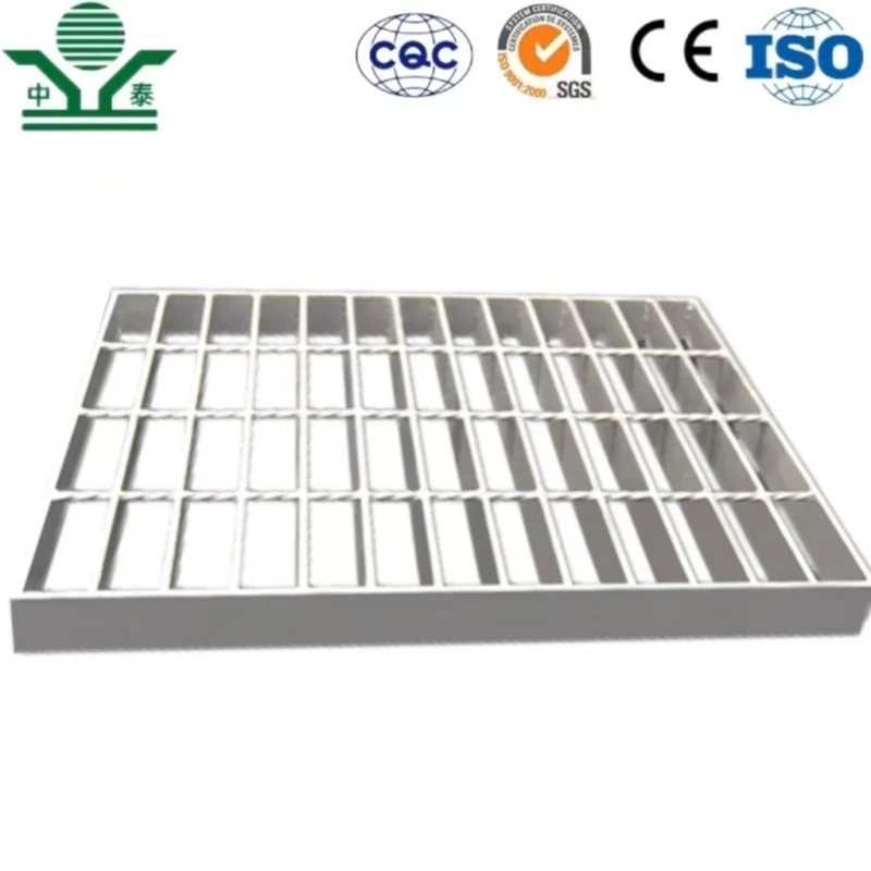 Zhongtai 30*100mm Pitch Hot Dip Galvanized Steel Grating for Industry