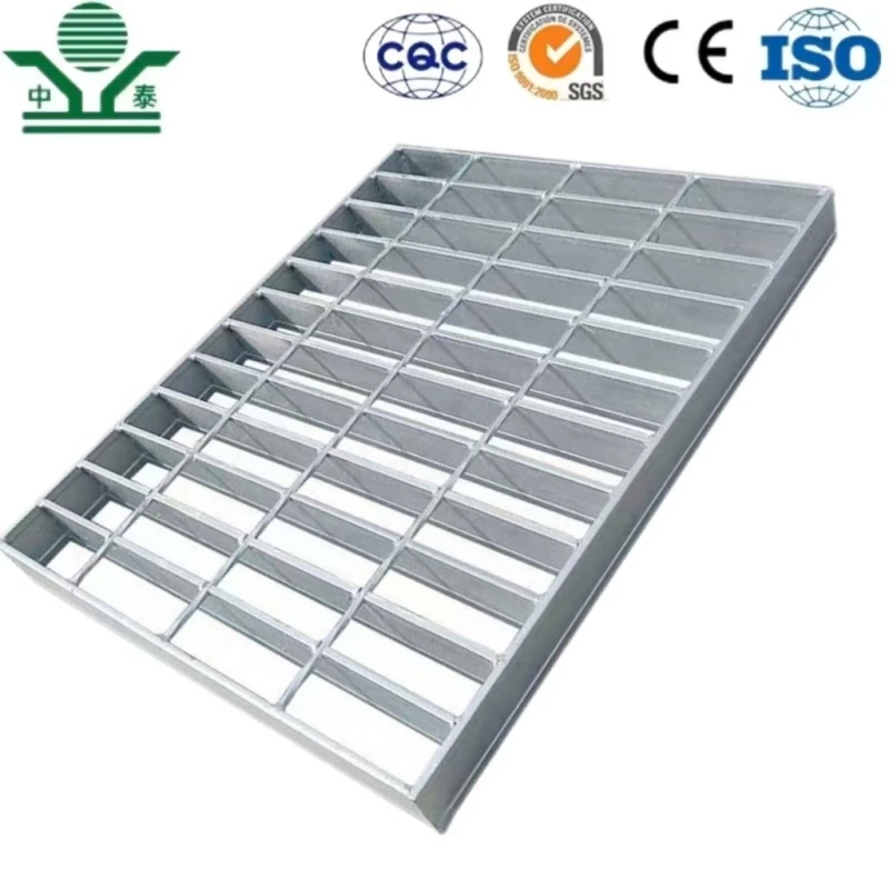 Zhongtai Heavy Duty Building Grating Low Carbon Steel Grating