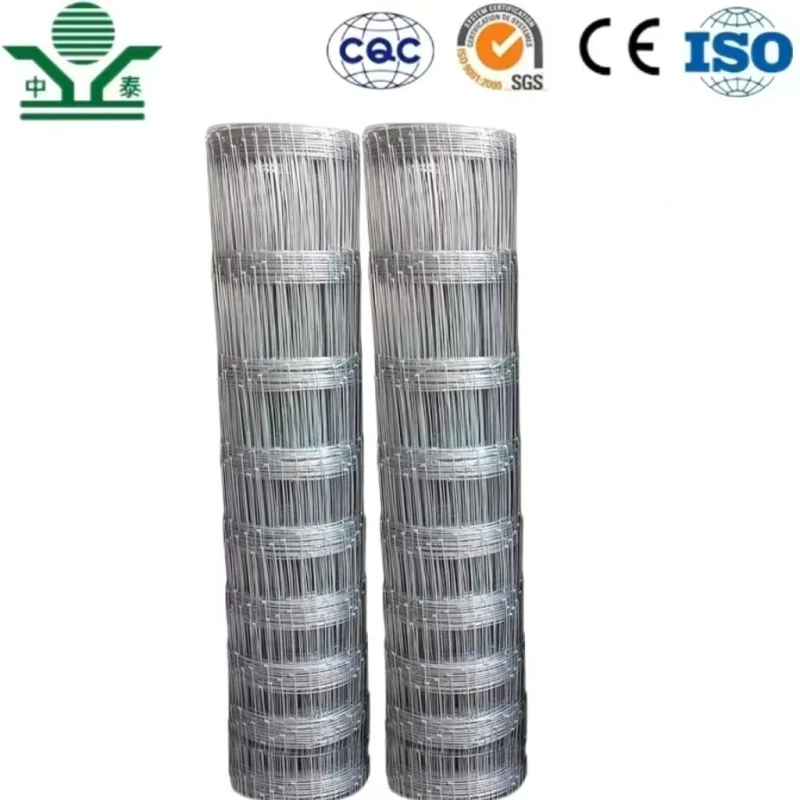 Zhongtai Durable Cheap Price Hot Galvanized Fixed Knot Wire Mesh for Farm