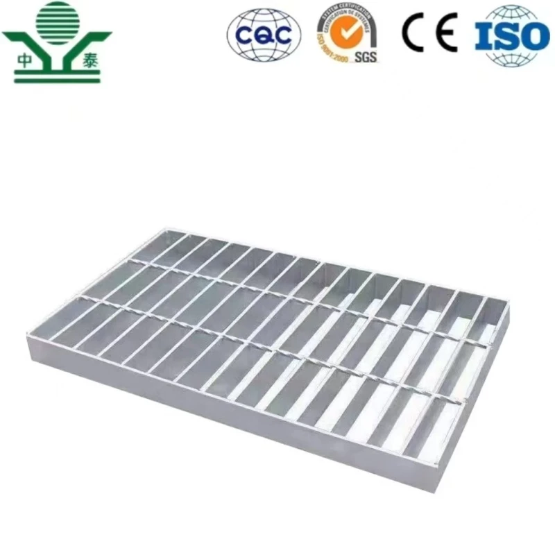 Zhongtai Galvanized Durable Drain Steel Grating Used for Trench Cover