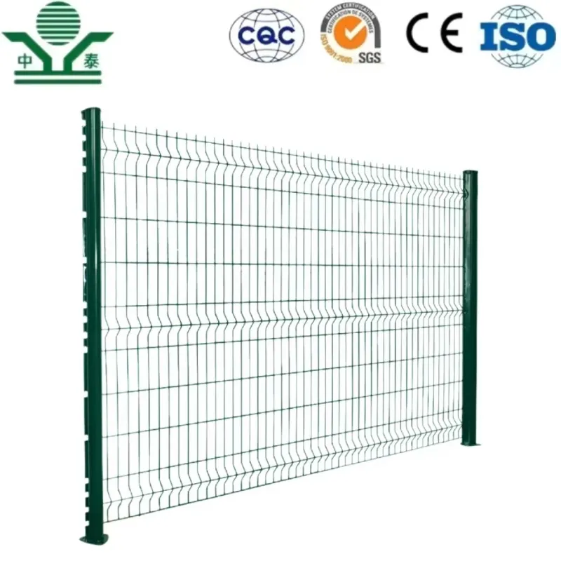 Zhongtai High-Quality 3D Bending Security Welded Mesh Fence