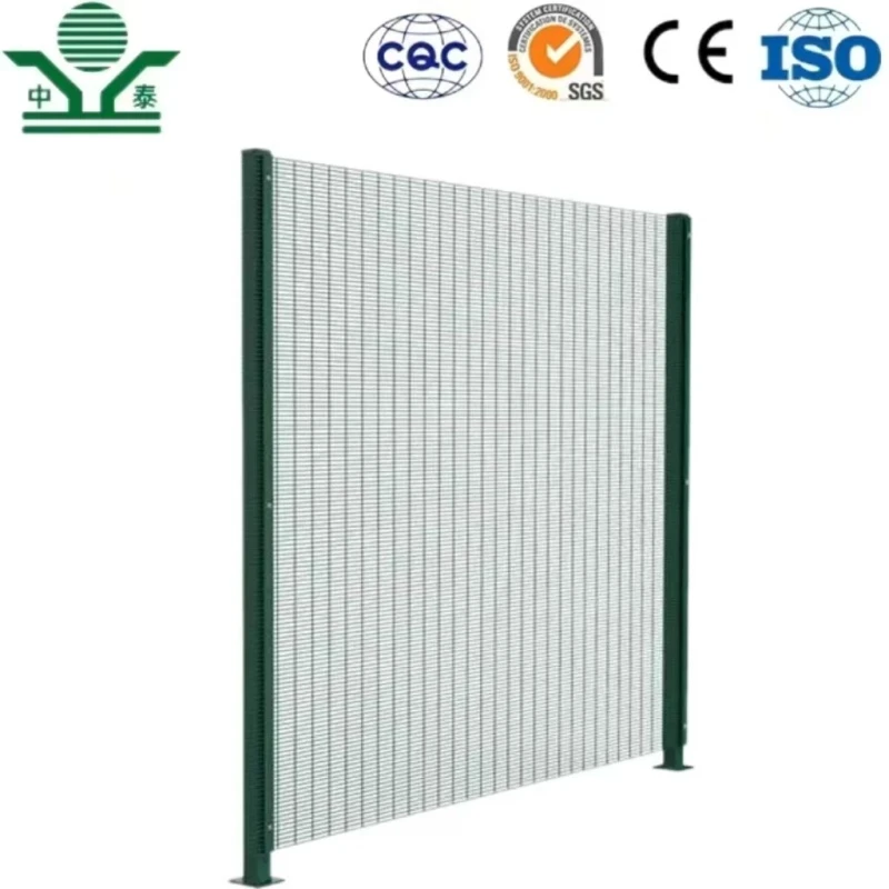 Zhongtai Anti-Climb Fence 358 Welded Wire Mesh Fence for High-Security Protection