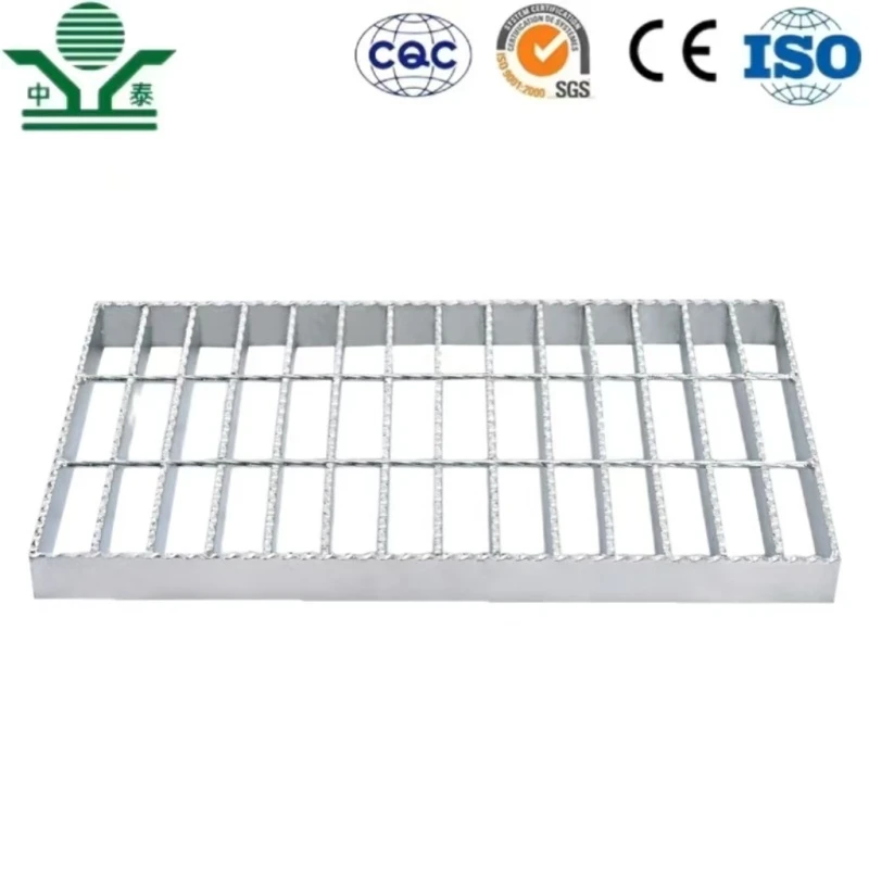 Zhongtai Metal Building Material Hot Dipped Galvanized Drain Steel Grating