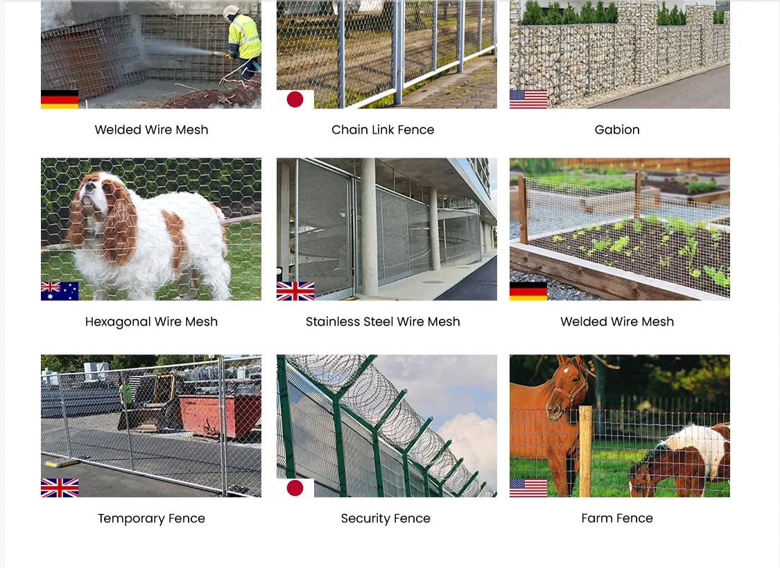 Factory Prices Cost PVC Coated Galvanized Hexagonal Gabion Basket Wall Gabion Box