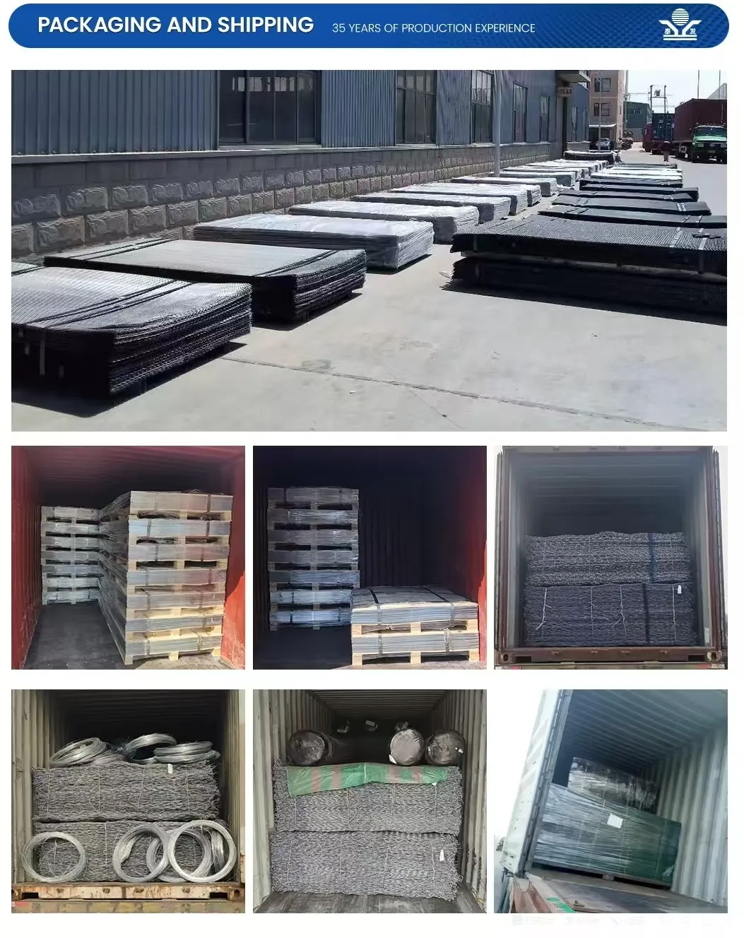Factory Supplier Galvanized/ PVC Coated Woven Wire Mesh Gabion Basket