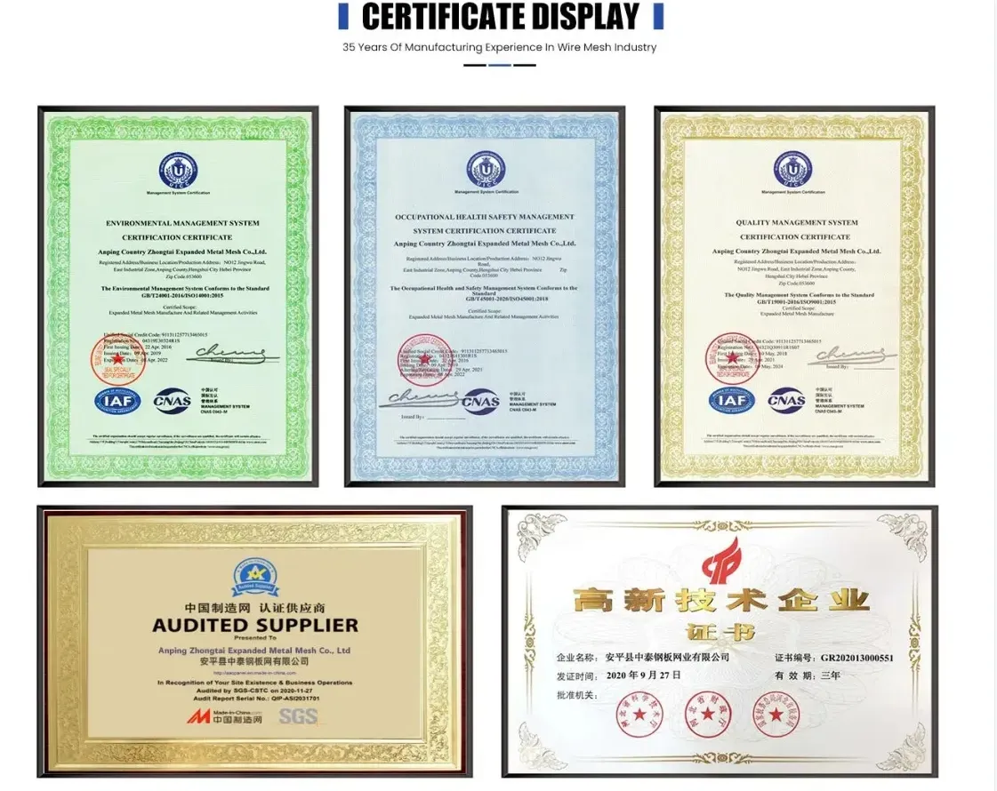 Hot Sales Heavy Duty Building Material Expanded Metal Mesh for Ceiling