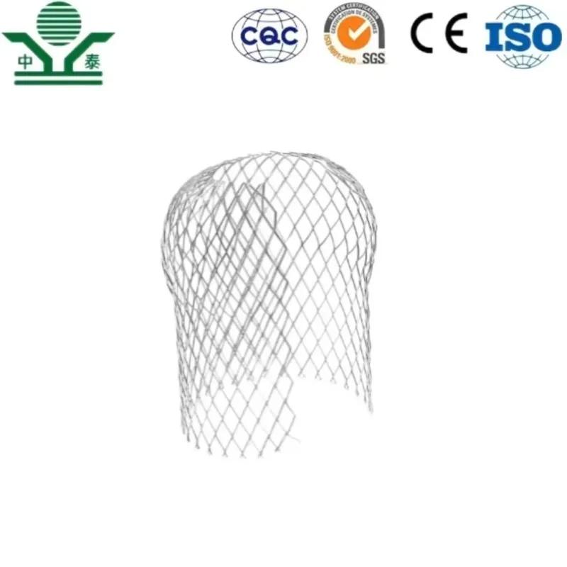 ZHONGTAI Expanded Aluminum Downspout Mesh Aluminum Filter for Garden Downspout Straine