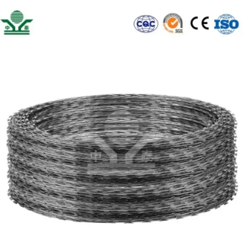 Hot Dipped Galvanized BTO-22 BTO-30 CBT-65 Double Strand Barbed Wire