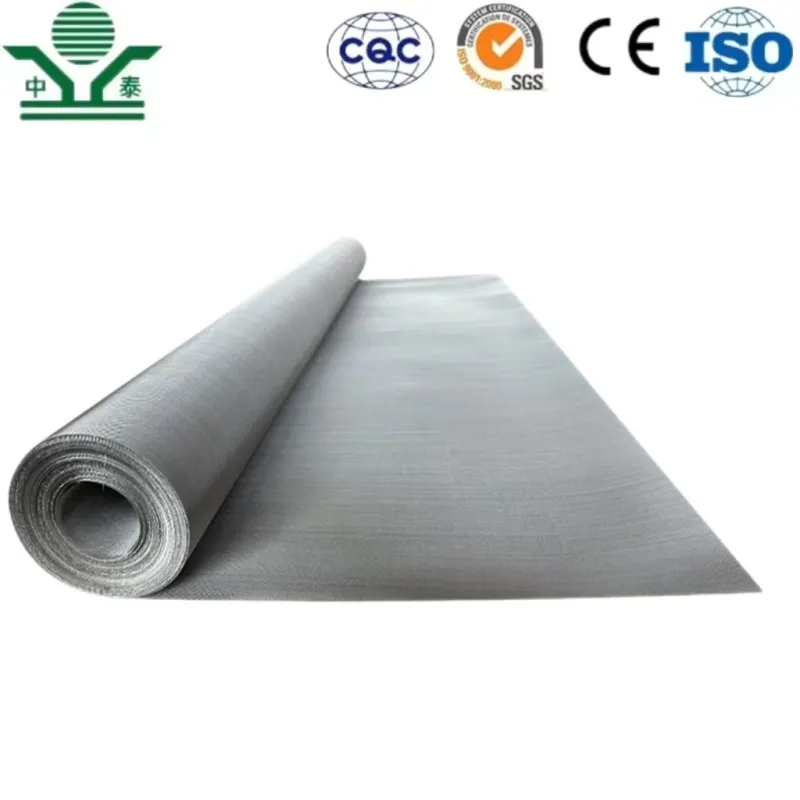 Zhongtai 60 100 Mesh 304 Stainless Steel Woven Wire Mesh for Filtration