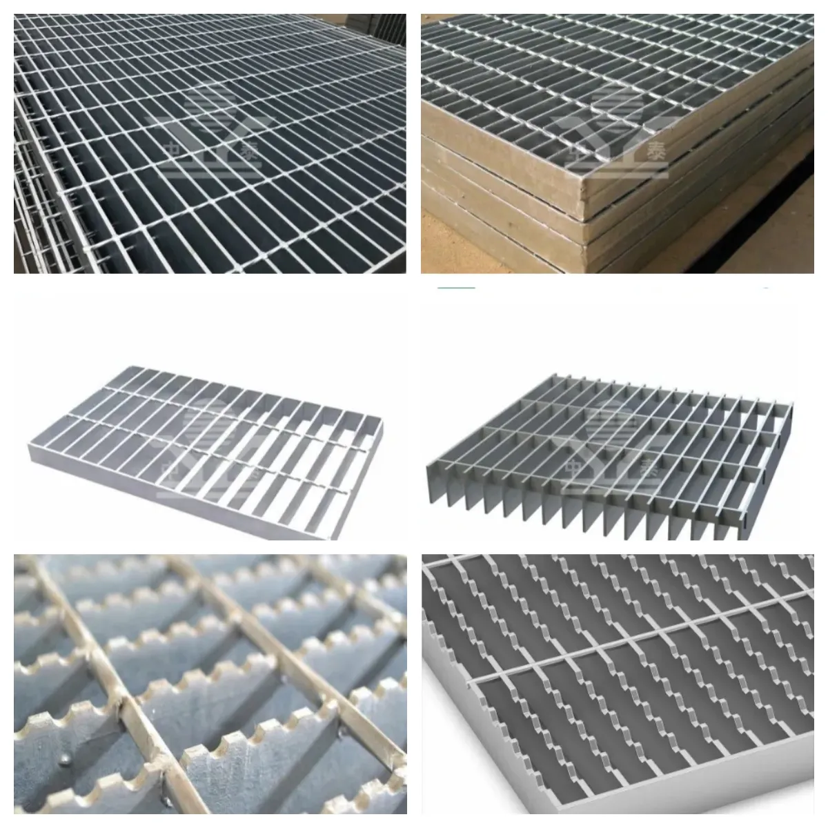Zhongtai Heavy Duty Iron Tree Grates Press-Locked Steel Grating for Driveway