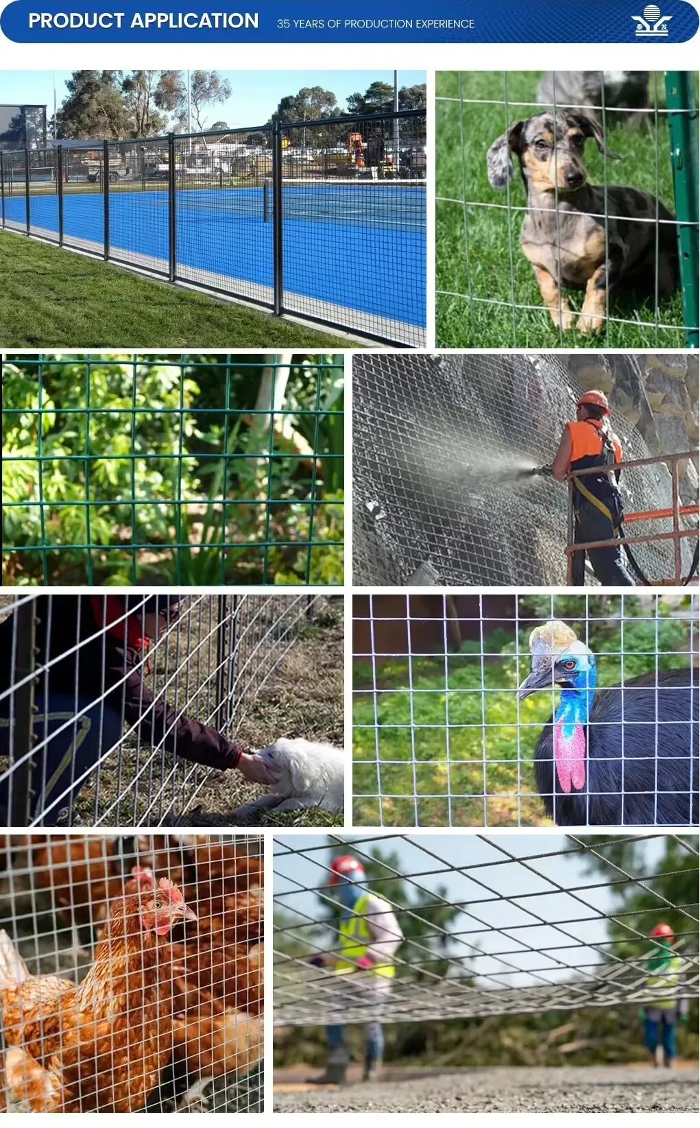 Zhongtai 2X2 4X4 Black Wire Welded Steel Wire Mesh Panel Sheets