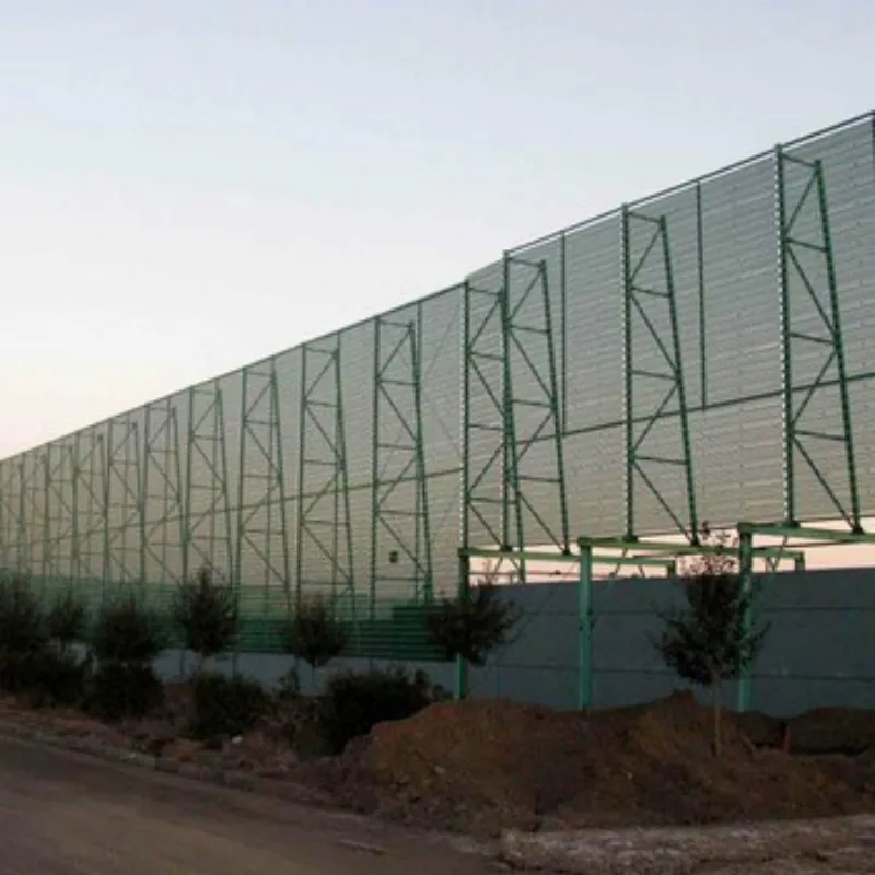 wind dust fence