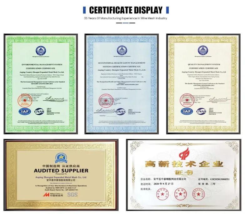 Zhongtai Carbon Steel Bar Grating China Factory Bathroom Shower Grate 2 - 1/4 Inch X 3/16 Inch Heavy Duty Steel Floor Grating