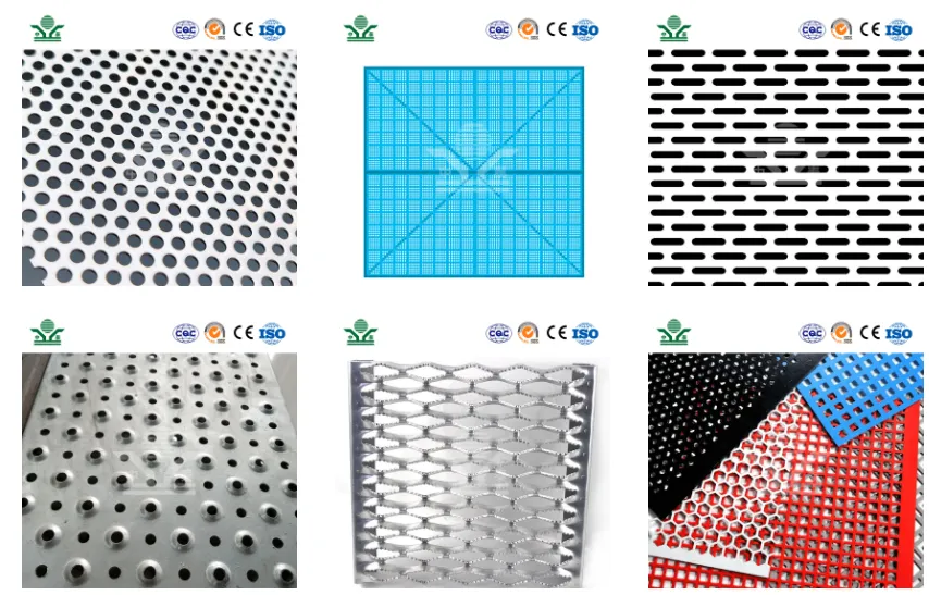 Zhongtai Perforated Metal China Wholesalers Square Hole Diamond stainless Plate Perforated stainless Sheet Balcony anti-theft window pad