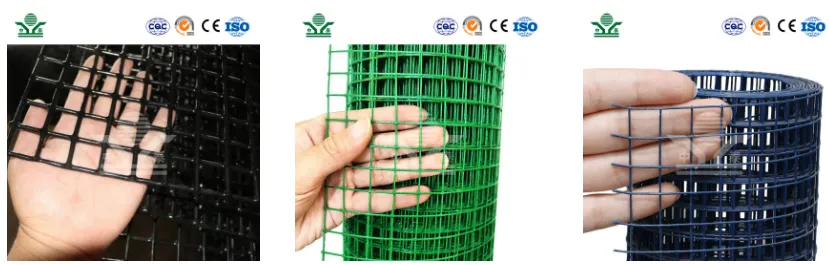 Zhongtai PVC Coated Welded Wire Mesh Rolls China Manufacturers 6.4mm Mesh Size