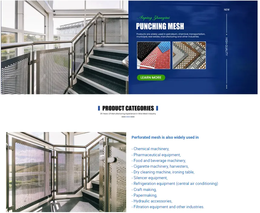 Zhongtai Perforated Metal China Wholesalers Square Hole Diamond stainless Plate Perforated stainless Sheet Balcony anti-theft window pad