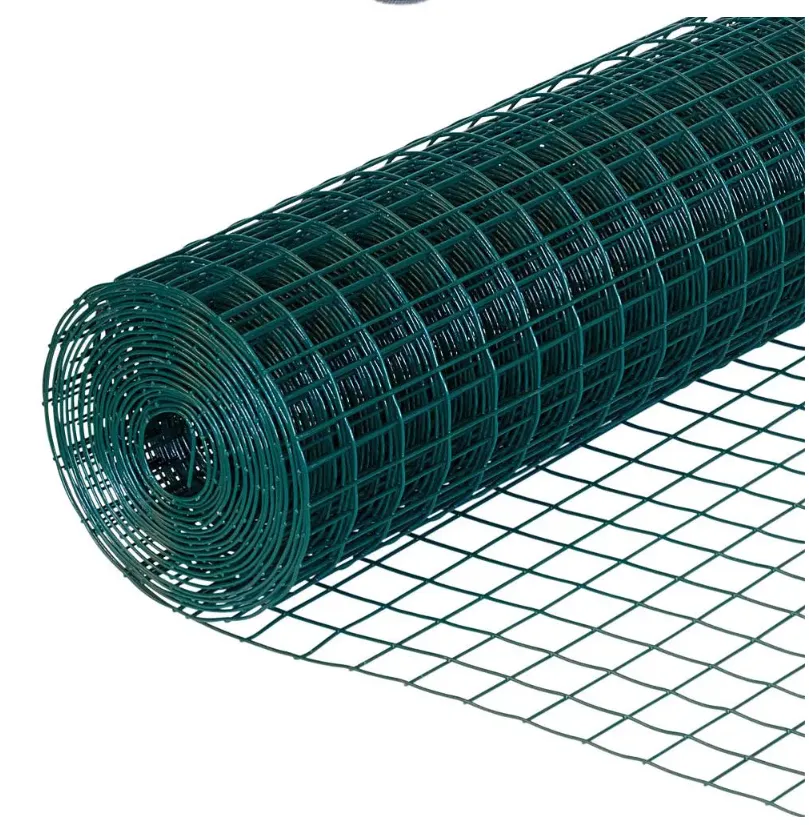 Zhongtai PVC Coated Welded Wire Mesh Rolls China Manufacturers 6.4mm Mesh Size