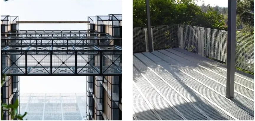 Zhongtai Metal Gratings China Factory Pitch Floor Grating