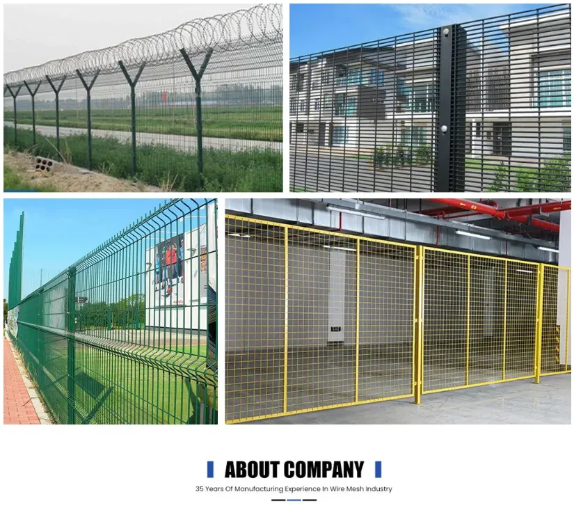 Zhongtai Anti-Climb Fence  China Manufacturing 5.5mm 6.0mm Wire Diameter 358 Prison Mesh Fencing